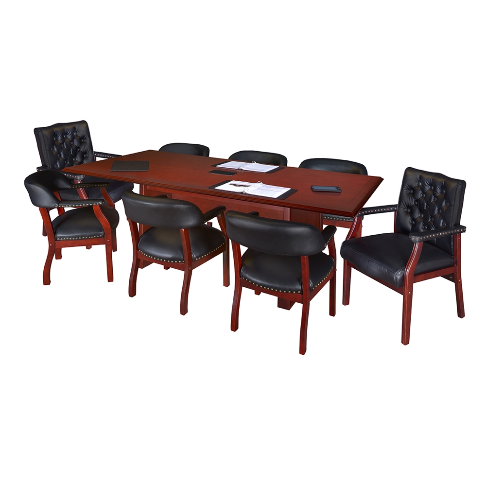Ivy League Captain Chair- Black. Picture 5