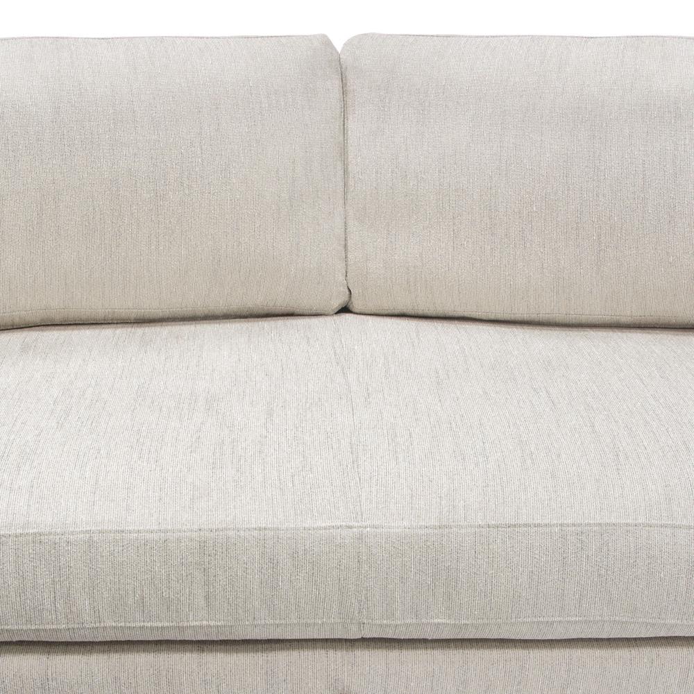 Lane Sofa in Light Cream Fabric with Gold Metal Legs. Picture 34