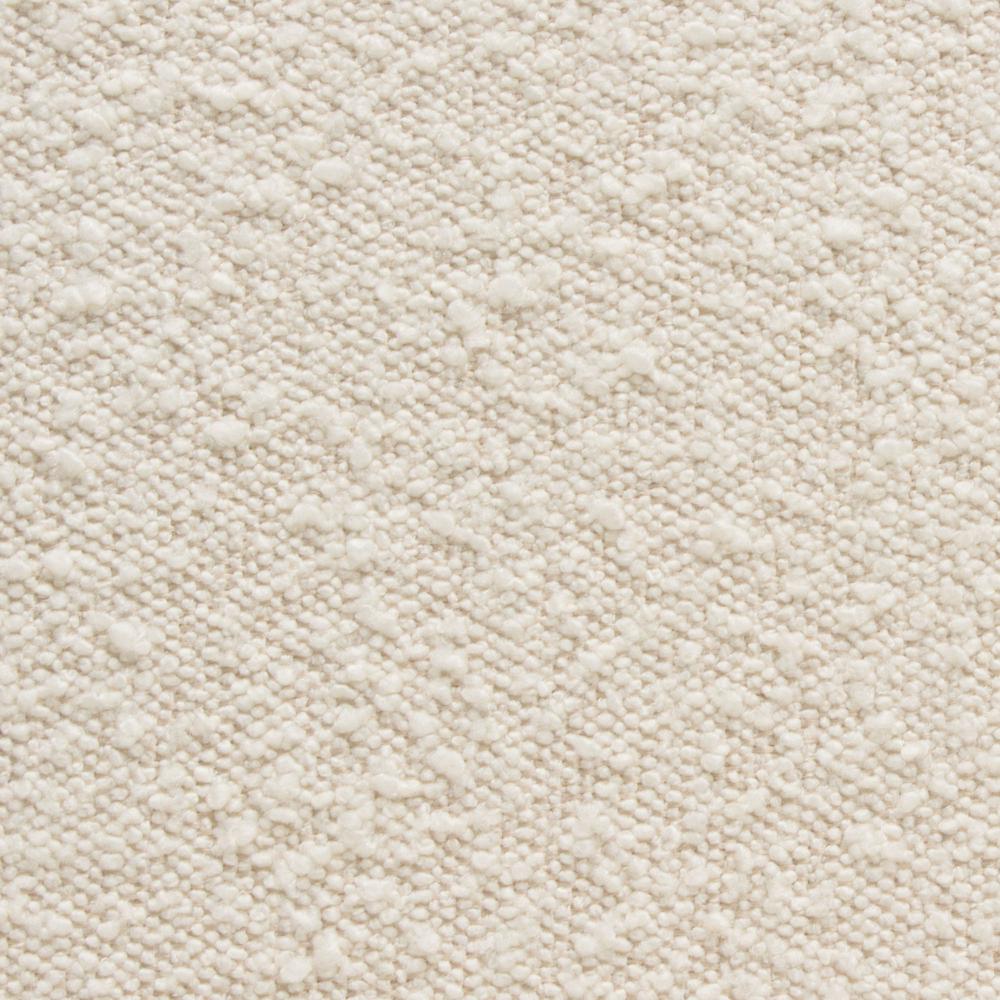 Luxe Accent Chair in Bone Boucle Textured Fabric with Black Powder Coat Frame by Diamond Sofa. Picture 19