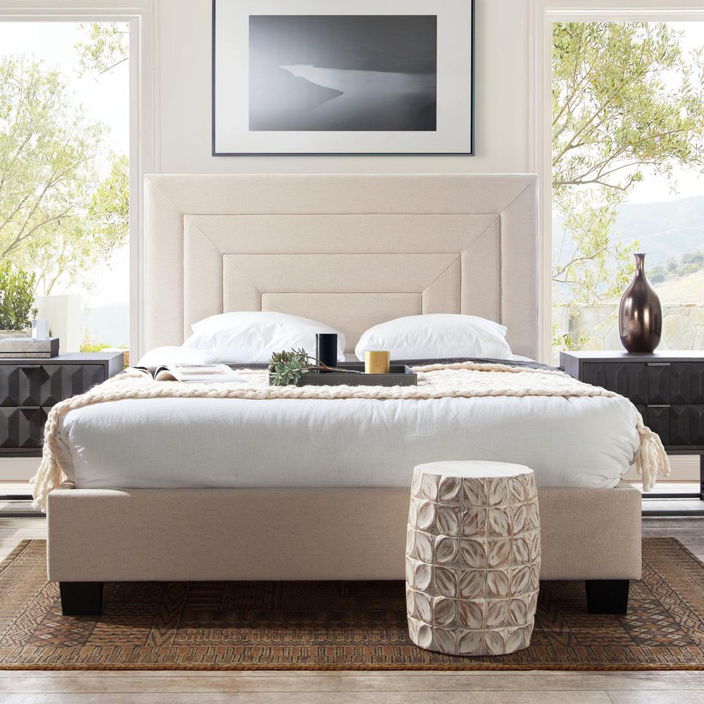 Fig Solid Mango Wood Accent Table in Distressed White Finish w/ Leaf Motif. Picture 11