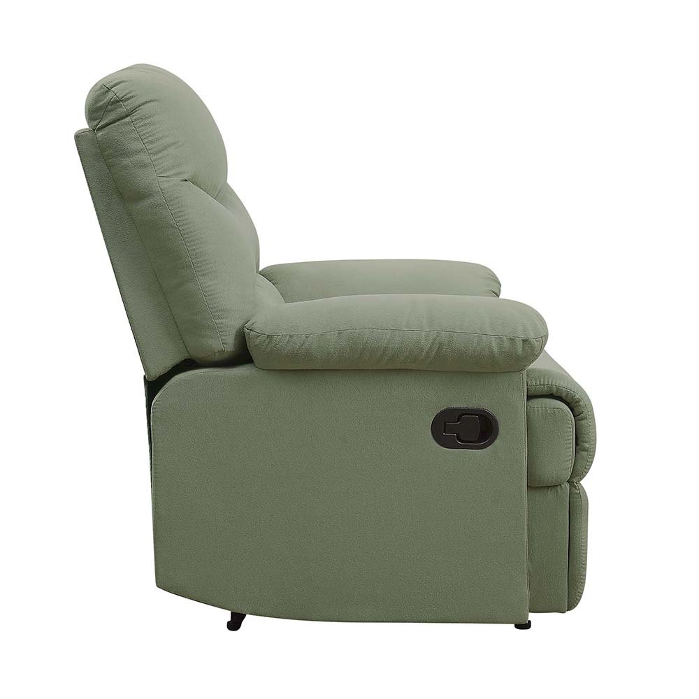 Arcadia Motion Recliner Sage Microfiber. Picture 4