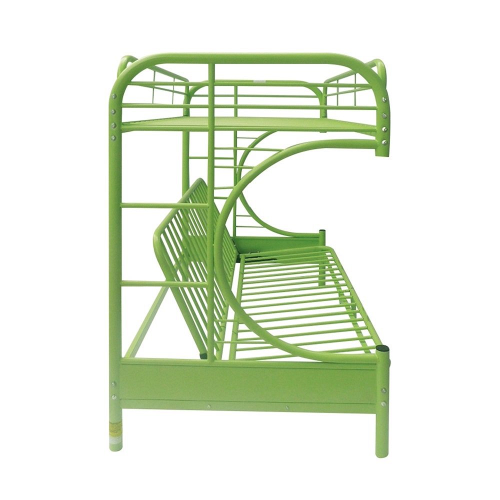 Eclipse Futon Bunk Bed (T/F) Green. Picture 4