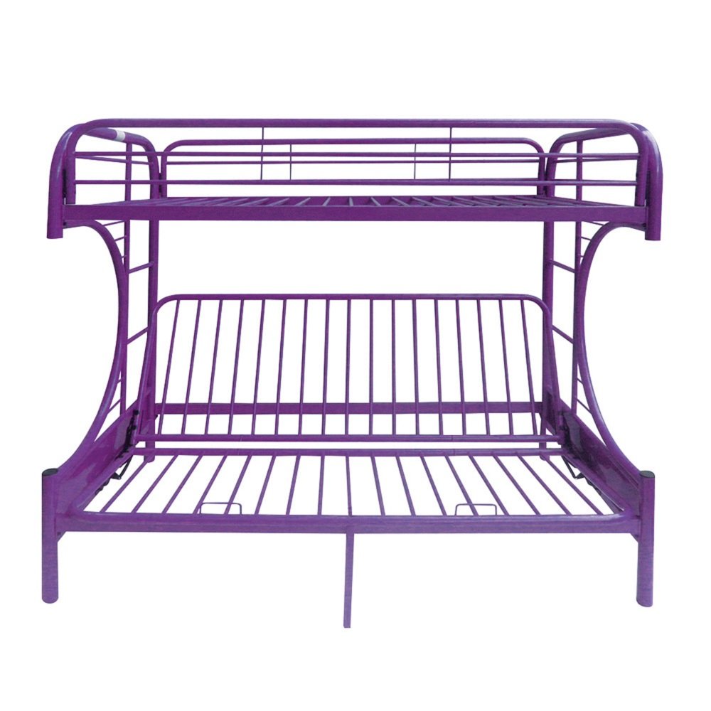 Eclipse Futon Bunk Bed (T/F) Purple. Picture 3