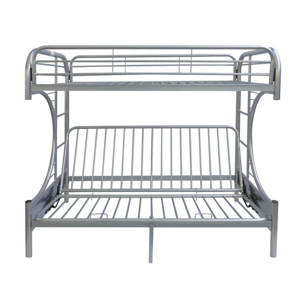 Eclipse Futon Bunk Bed (T/F) Silver. Picture 3