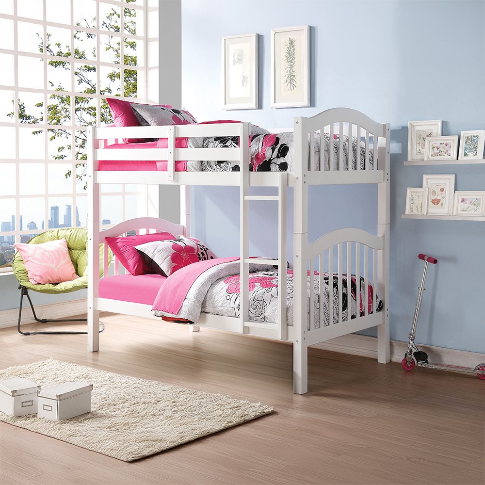 Heartland Bunk Bed (T/T) White. Picture 1