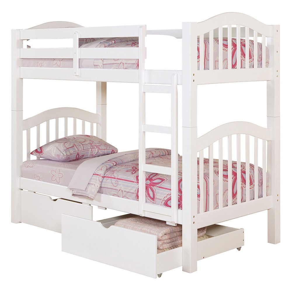 Heartland Bunk Bed (T/T) White. Picture 4