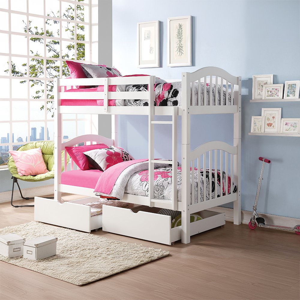 Heartland Bunk Bed (T/T) White. Picture 6