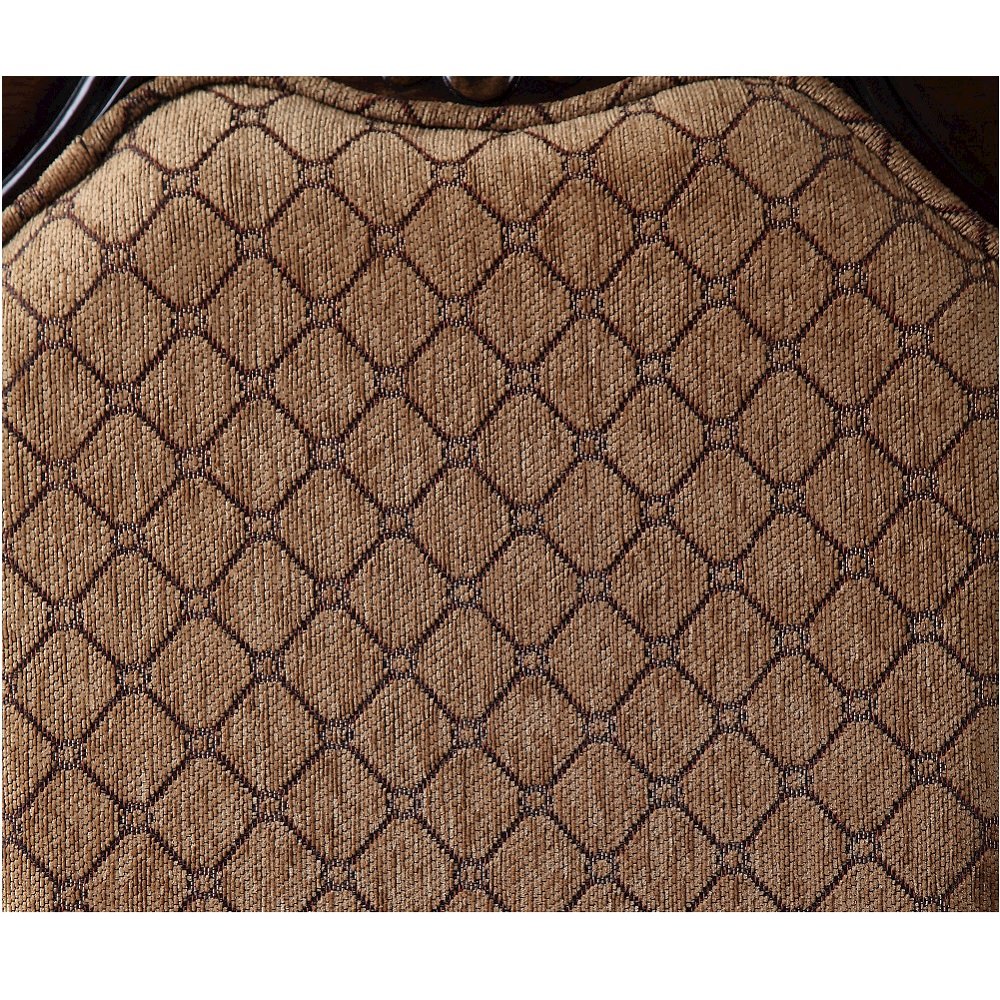 Chateau De Ville Arm Chair (Set-2) Fabric & Cherry. Picture 6