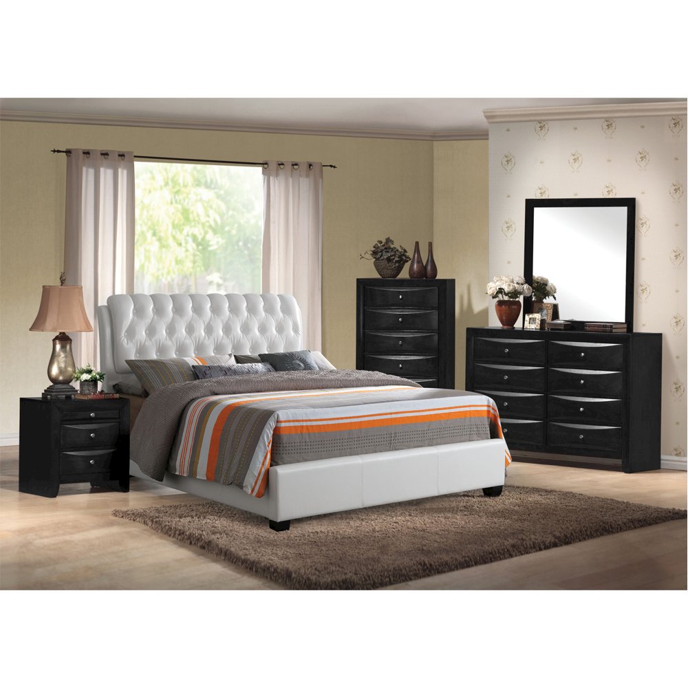 Ireland Nightstand Black. Picture 5