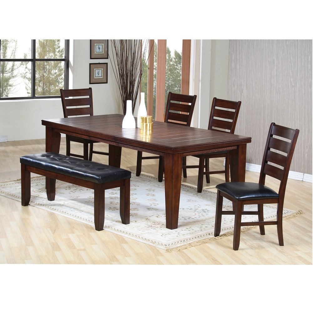Urbana Dining Table Cherry. Picture 5