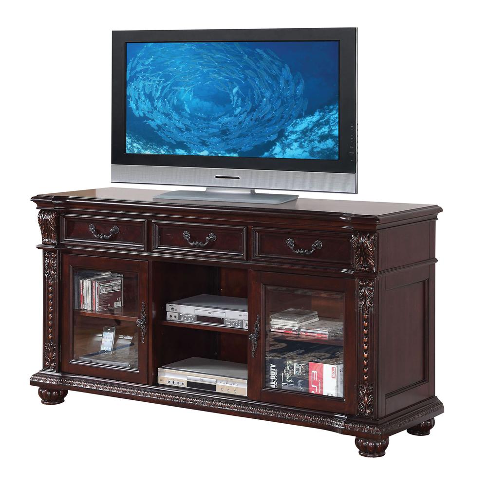 Anondale TV Stand Cherry. Picture 2