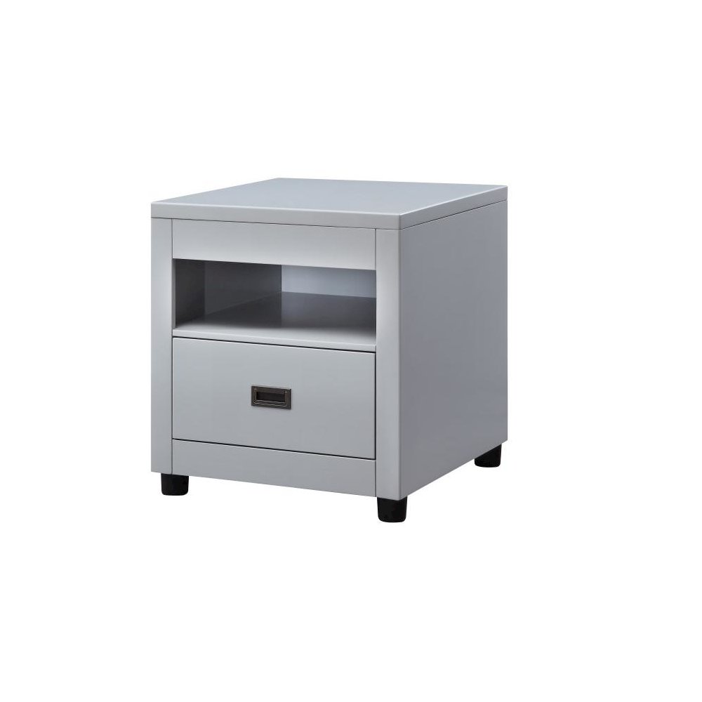 Eleanor End Table Dove Gray. Picture 1