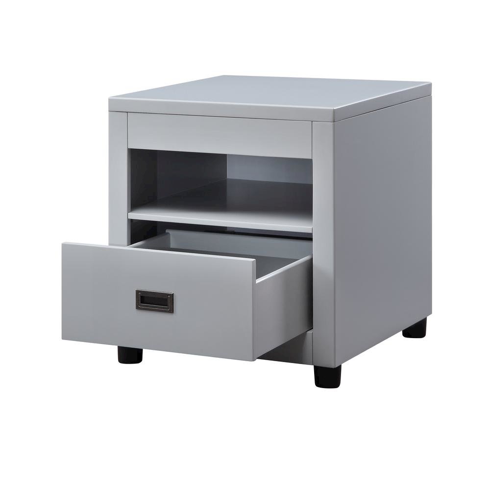 Eleanor End Table Dove Gray. Picture 2