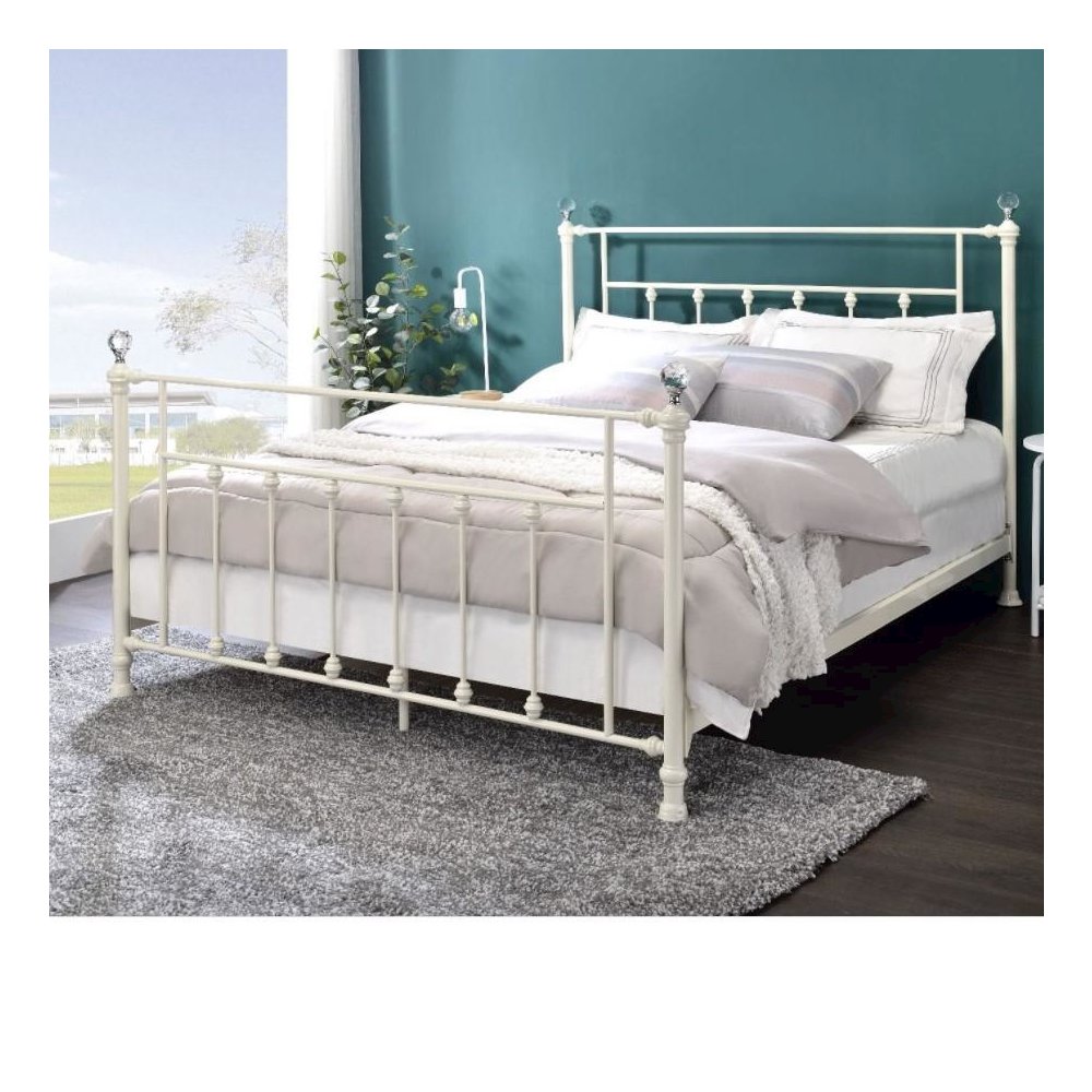 Comet Full Bed White. Picture 1