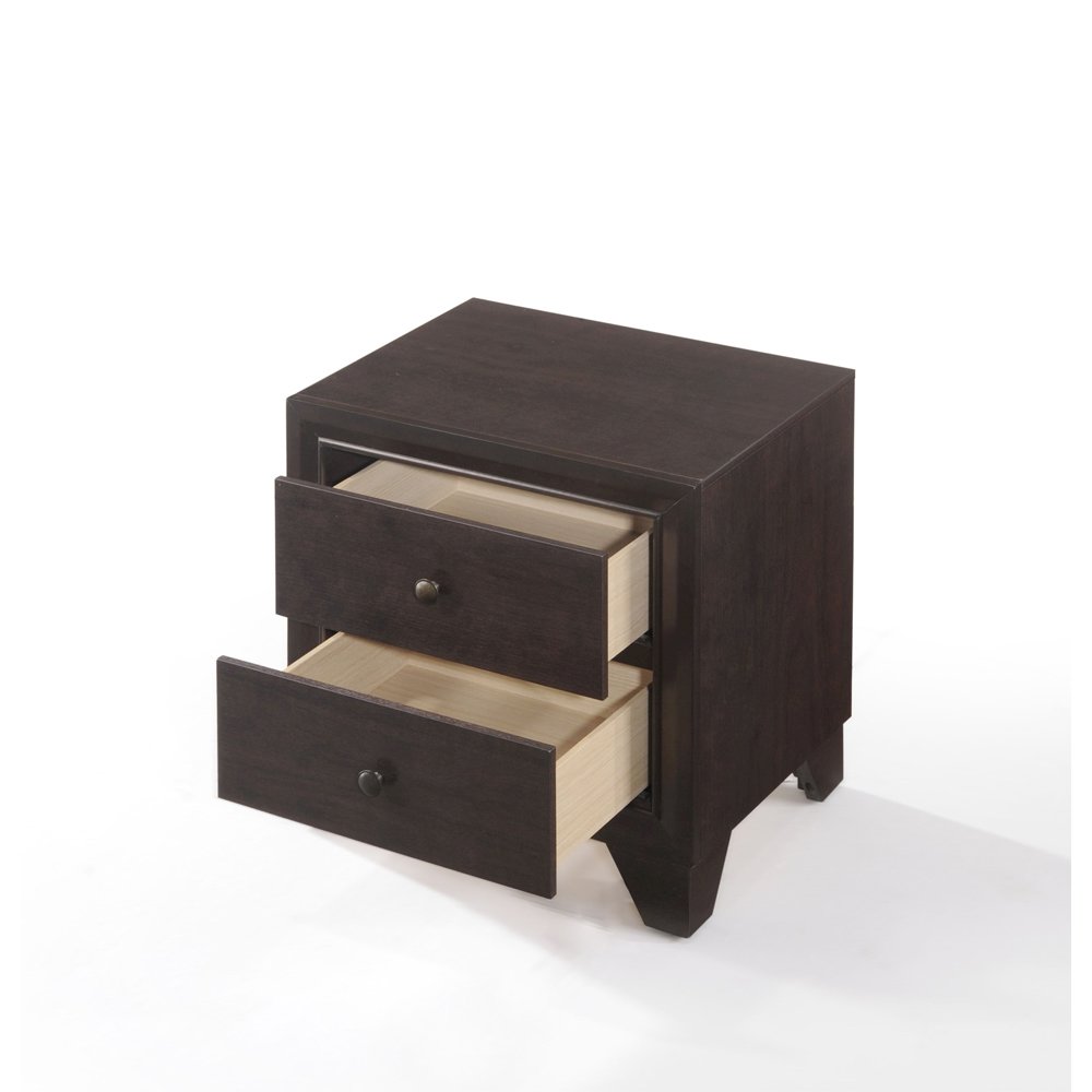 Madison Nightstand Espresso. Picture 4