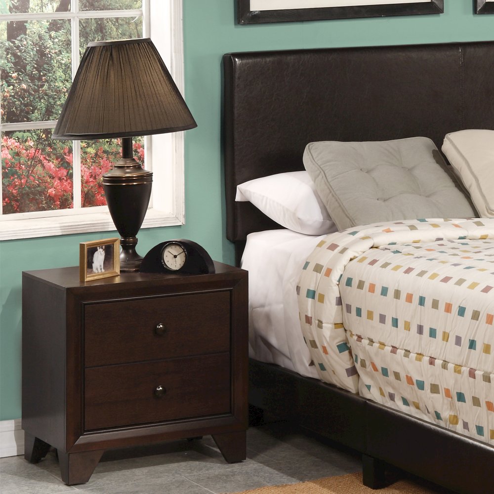 Madison Nightstand Espresso. Picture 1