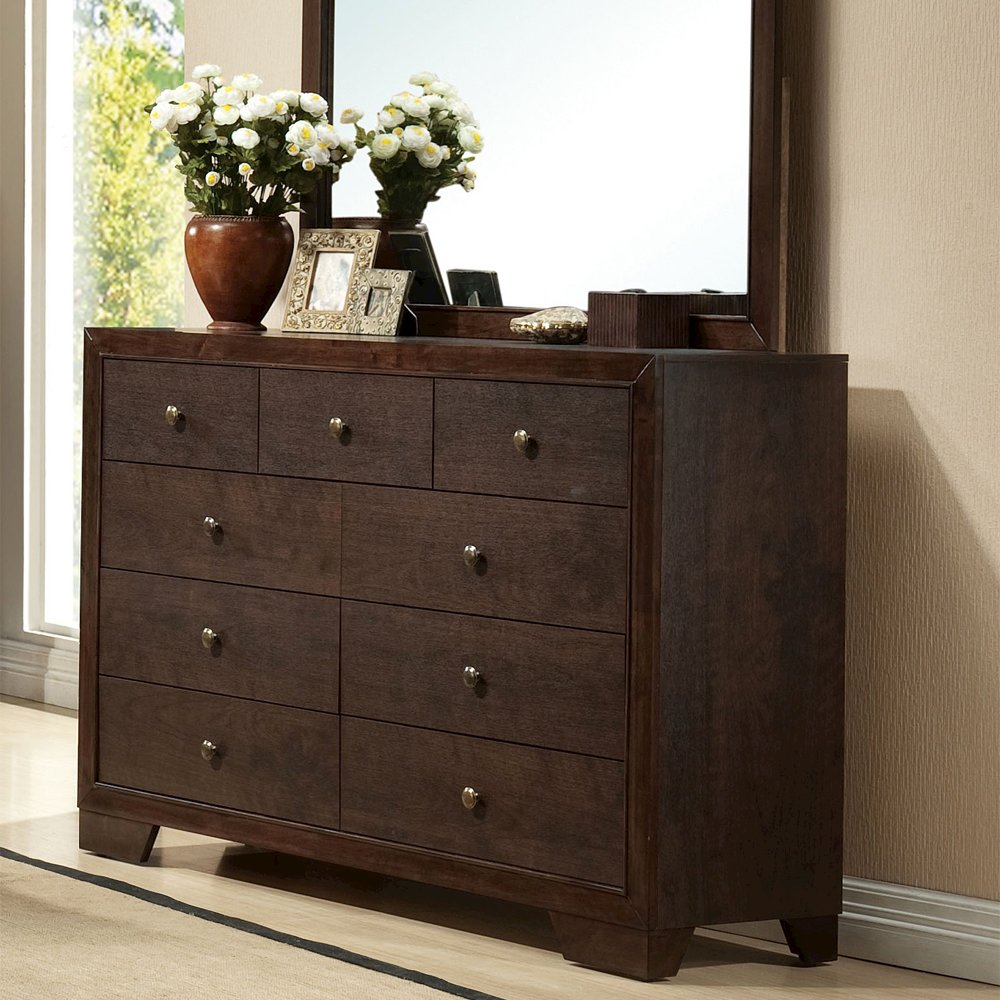 Madison Dresser Espresso. Picture 1