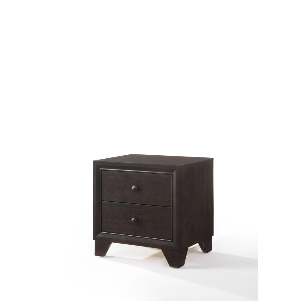 Madison Nightstand, Espresso. Picture 1