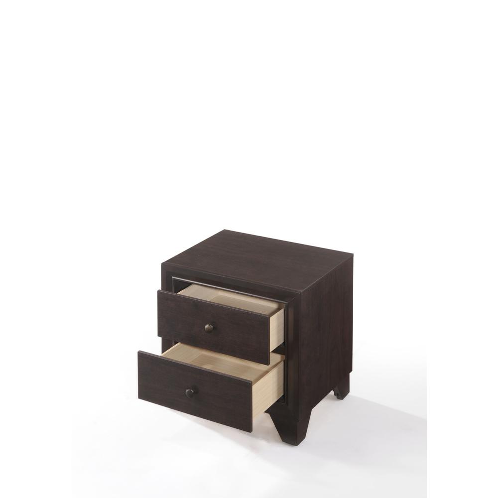 Madison Nightstand, Espresso. Picture 4