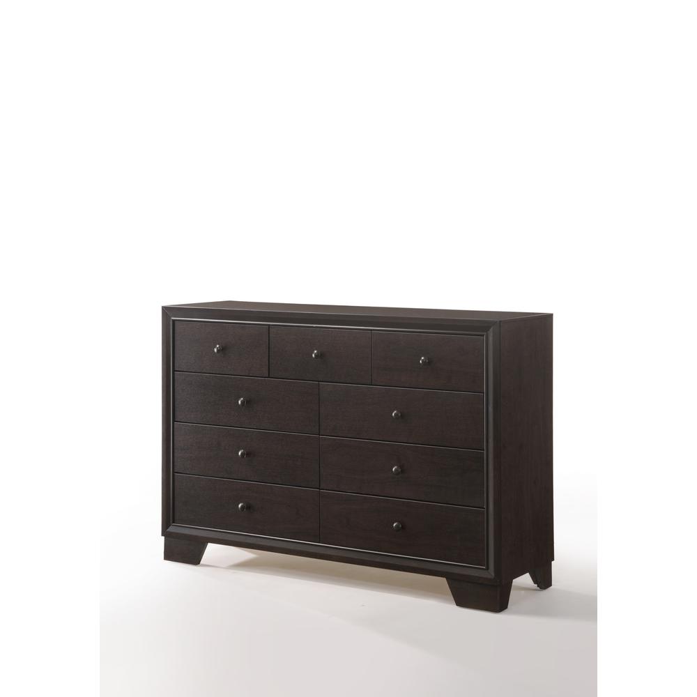 Madison Queen Bed, Espresso (1Set/2Ctn). Picture 16