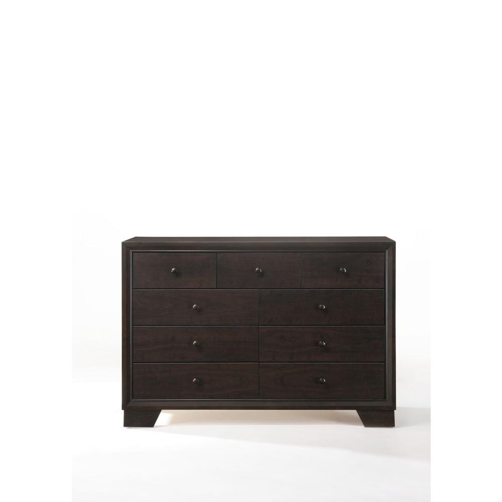 Madison Queen Bed, Espresso (1Set/2Ctn). Picture 18