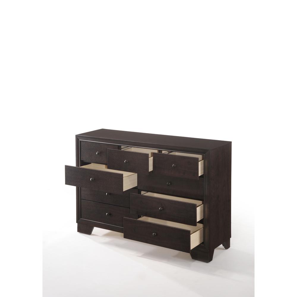Madison Queen Bed, Espresso (1Set/2Ctn). Picture 19