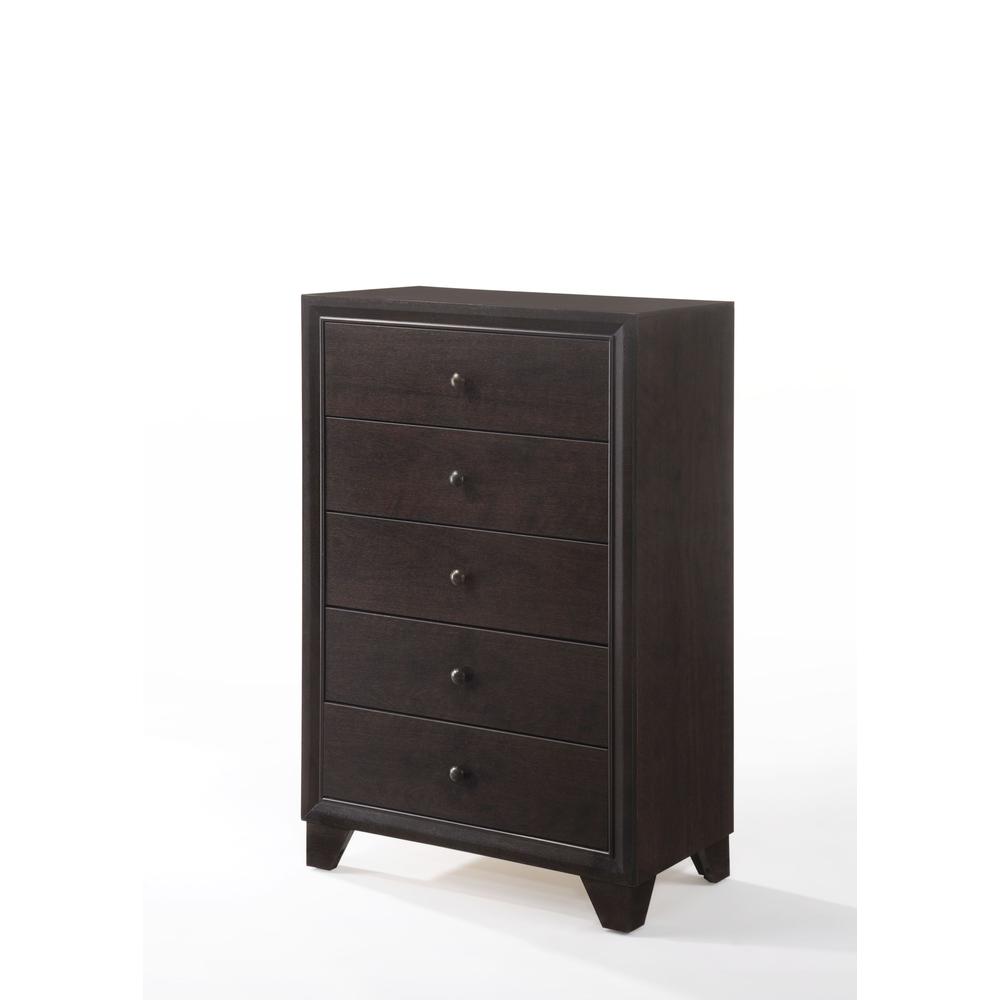 Madison Queen Bed, Espresso (1Set/2Ctn). Picture 21