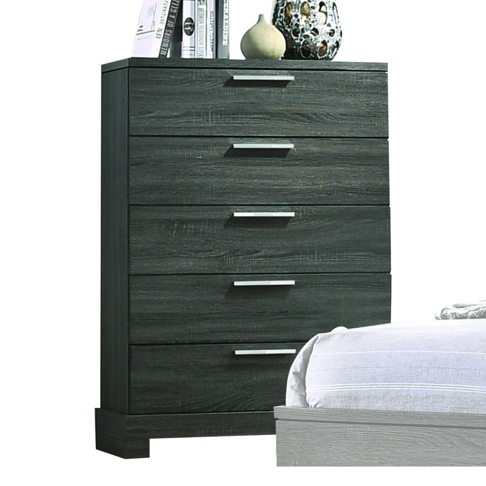 Lantha Chest Gray Oak. Picture 1