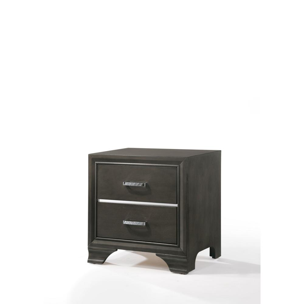 Carine Nightstand, Gray. Picture 1
