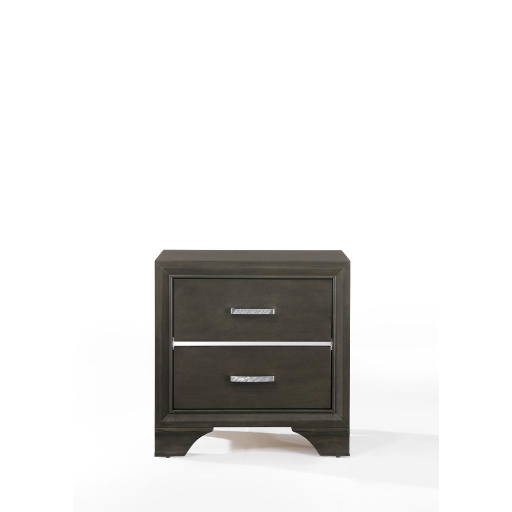 Carine Nightstand, Gray. Picture 3