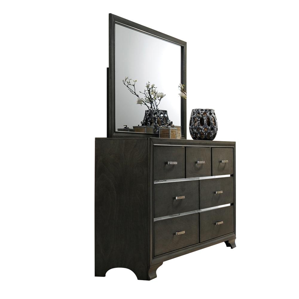 Carine Mirror, Gray. Picture 1