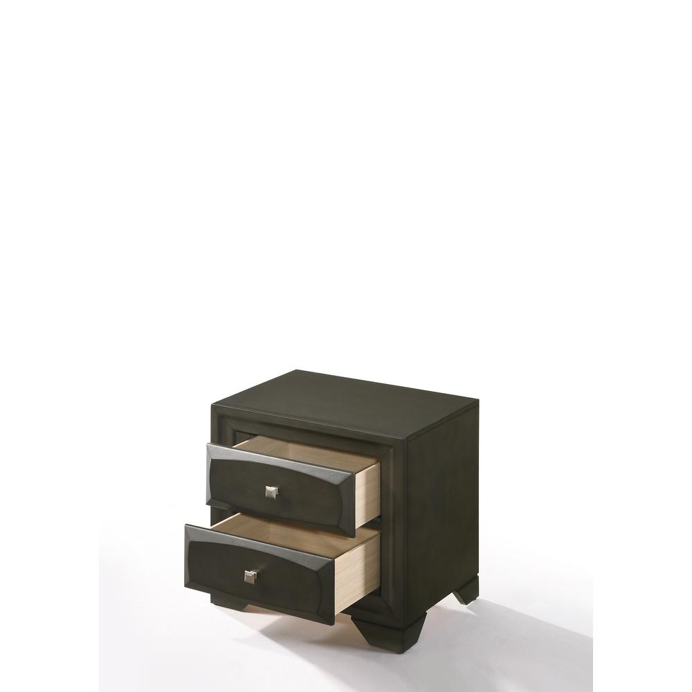 Soteris Nightstand , Antique Gray. Picture 4