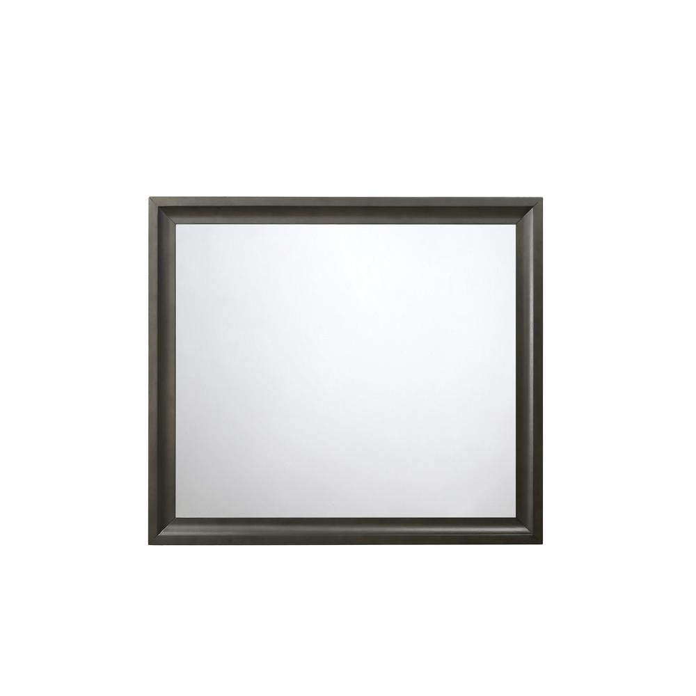 Soteris Mirror, Antique Gray. Picture 1
