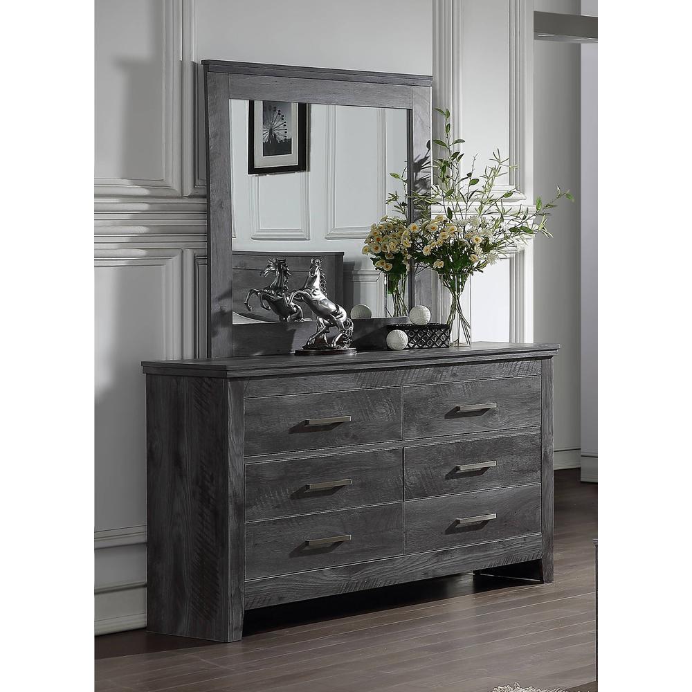 Vidalia Dresser Rustic Gray Oak. Picture 4