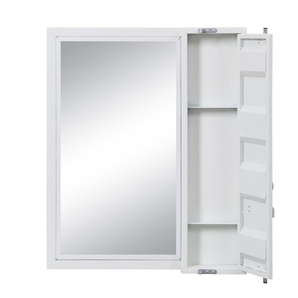 Cargo Vanity Mirror White. Picture 2