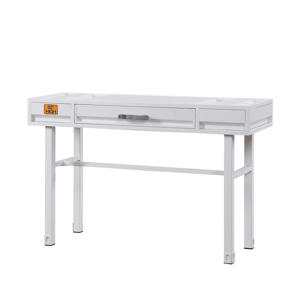 Cargo Vanity Desk White. Picture 1
