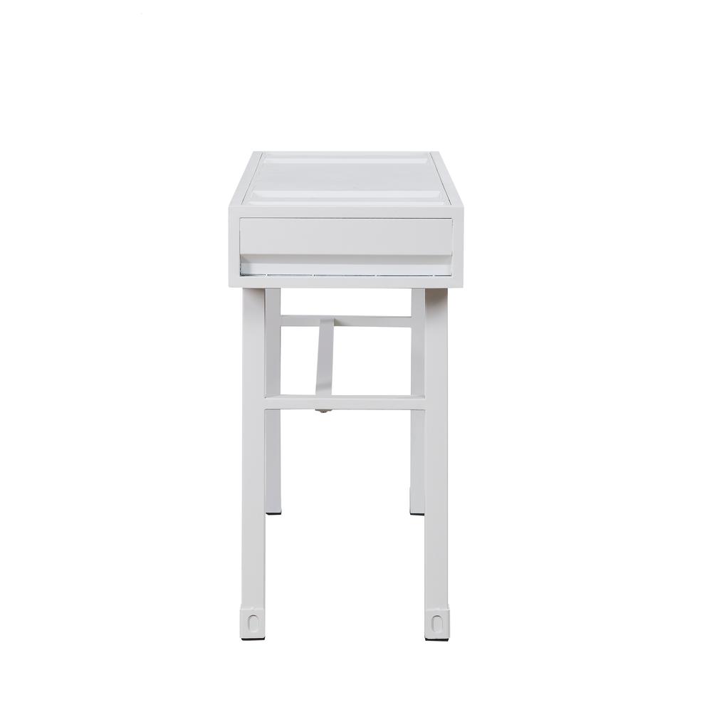 Cargo Vanity Desk White. Picture 4