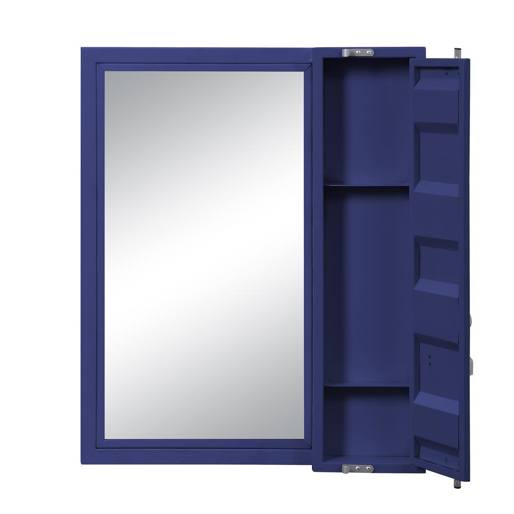 Cargo Vanity Mirror Blue. Picture 2