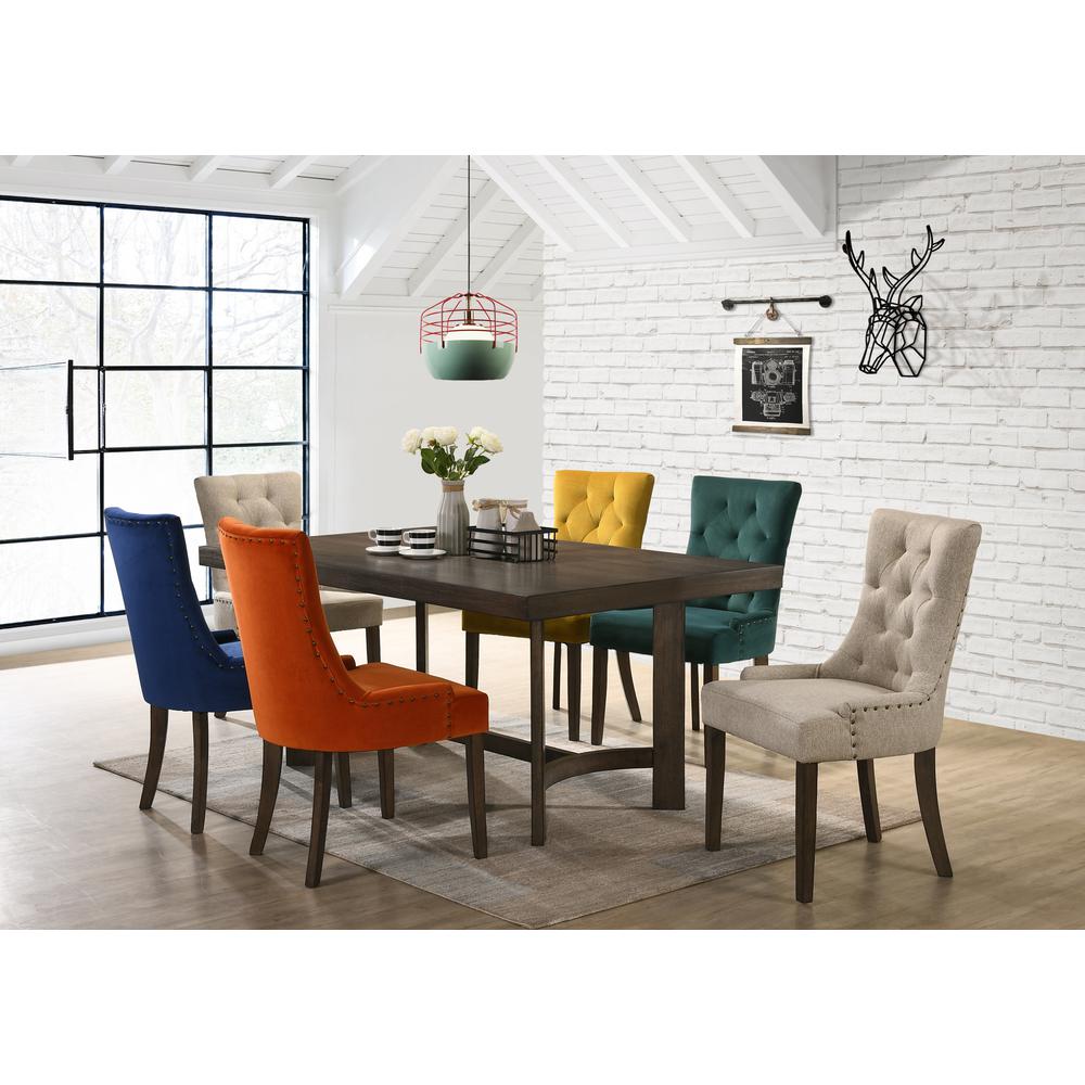 Farren Dining Table Weathered Oak. Picture 6