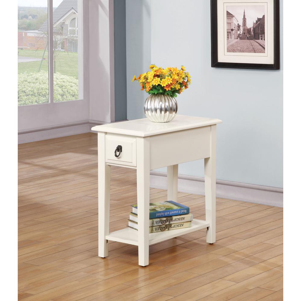 Jeana Side Table, White. Picture 1