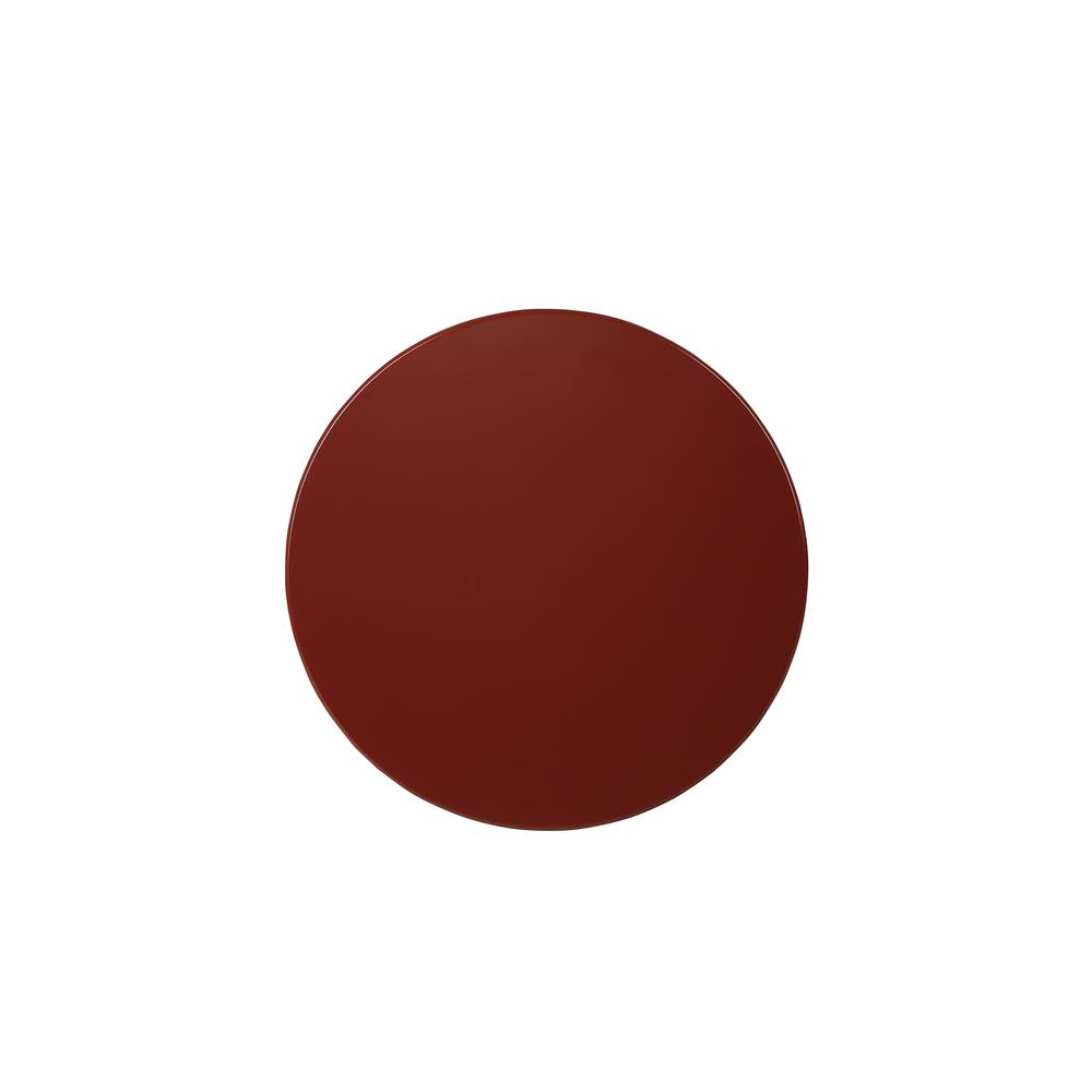 Aberta Side Table, Red. Picture 6