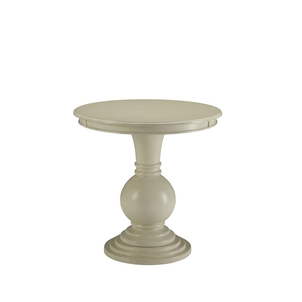 Alyx Accent Table, Antique White. Picture 1