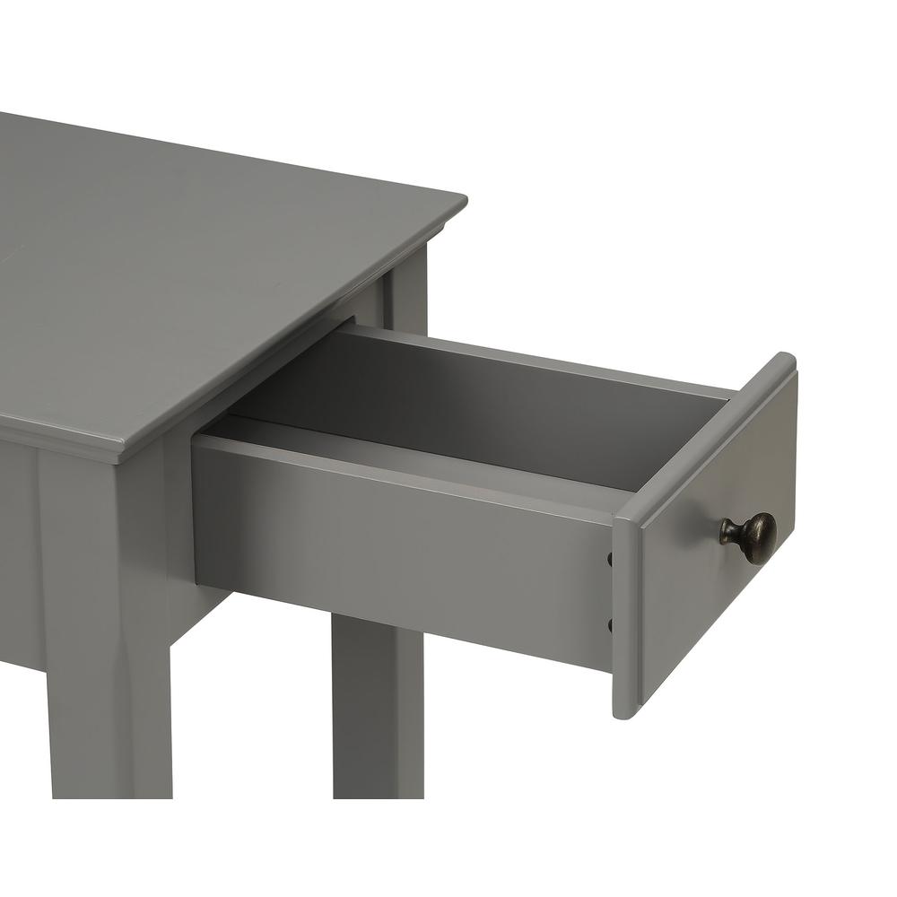 Bertie Side Table, Gray. Picture 7