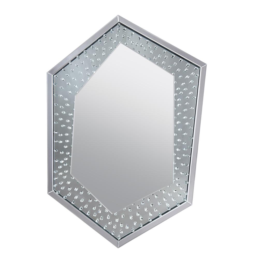 Kachina Accent Mirror Mirrored & Faux Gems. Picture 2