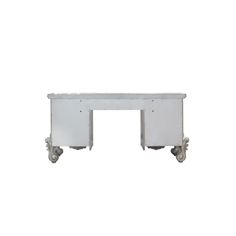 Versailles Vanity Desk Bone White. Picture 2