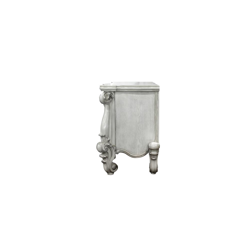 Versailles Vanity Desk Bone White. Picture 4