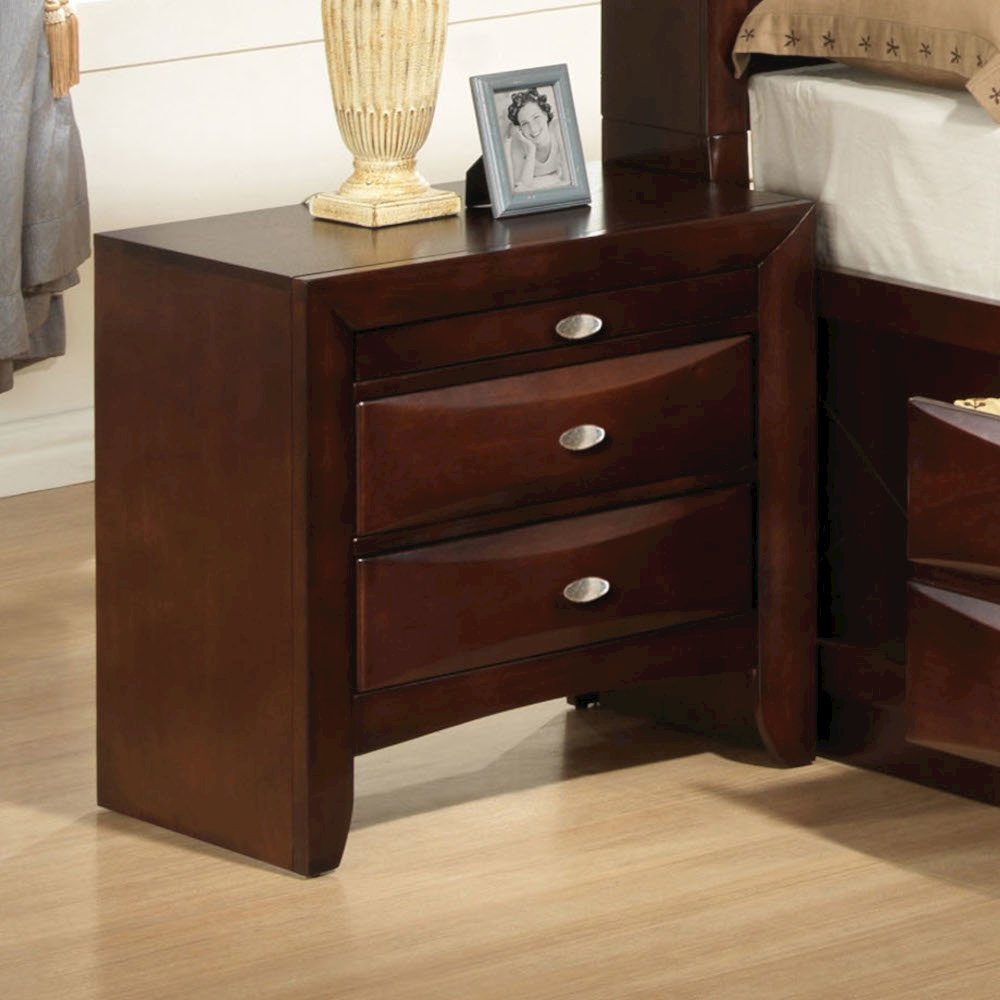 Ireland Nightstand Espresso. Picture 1