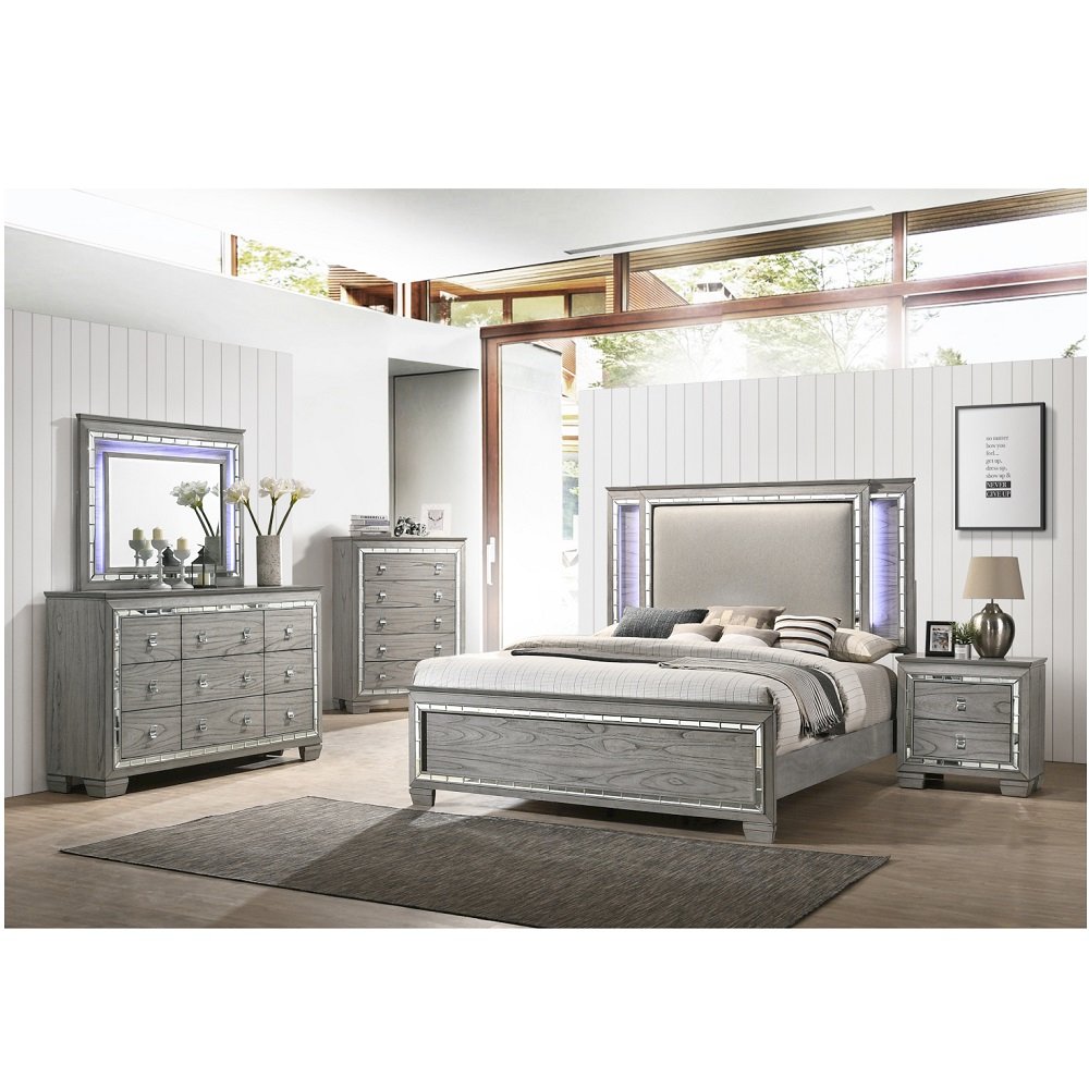 Antares Dresser Light Gray Oak. Picture 5