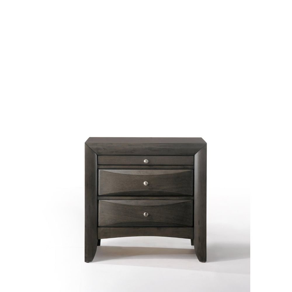 Ireland Nightstand Gray Oak. Picture 3