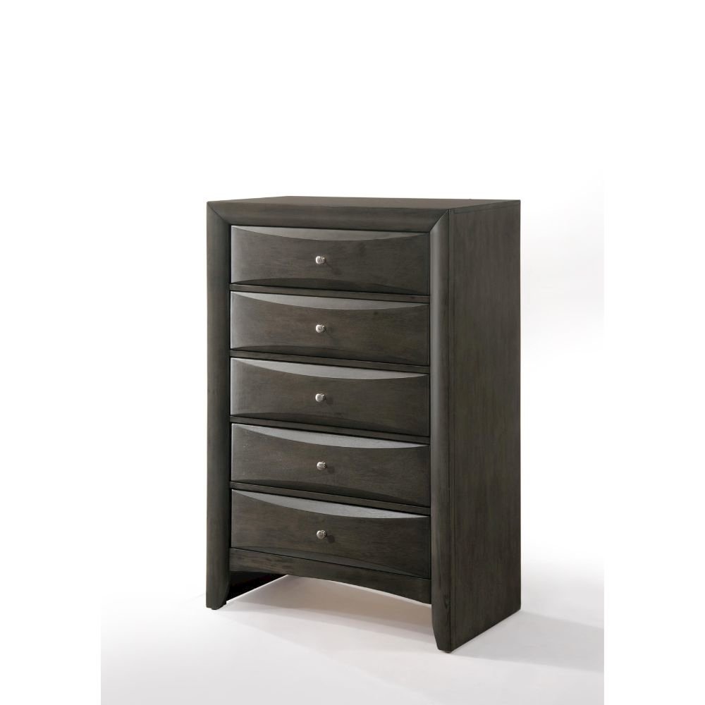 Ireland Chest Gray Oak. Picture 1